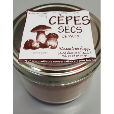 Poudre de cepes sec 50 gr